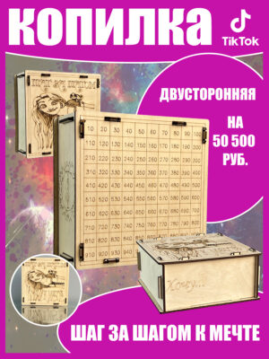 Копилка шаг за шагом к мечте 150 мм1