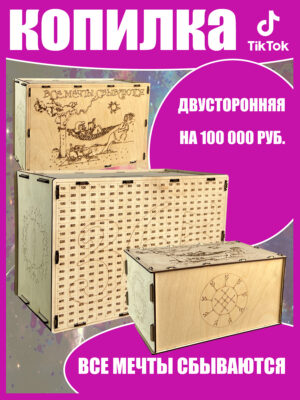 Копилка все мечты сбудутся на 100000 руб1